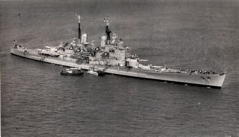 Beauty shot of HMS Vanguard sometime during her short and uneventful ...