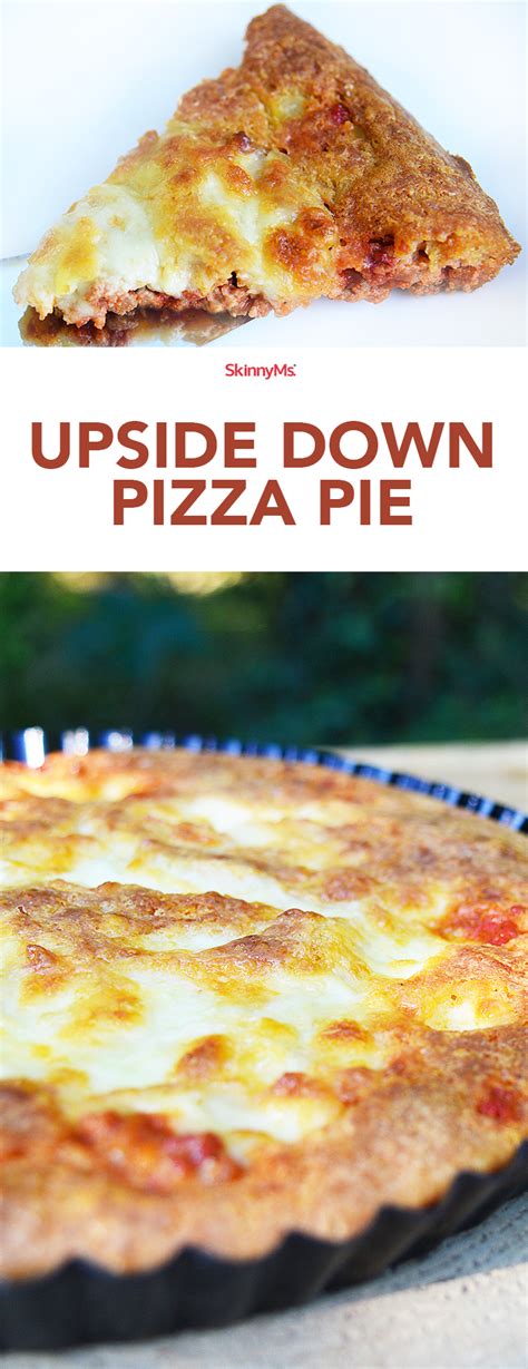 Upside Down Pizza Pie | Recipe | Upside down pizza, Recipes, Pizza pie