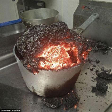 Hilarious photos of exploding lunches and burnt dinners revealed | Daily Mail Online