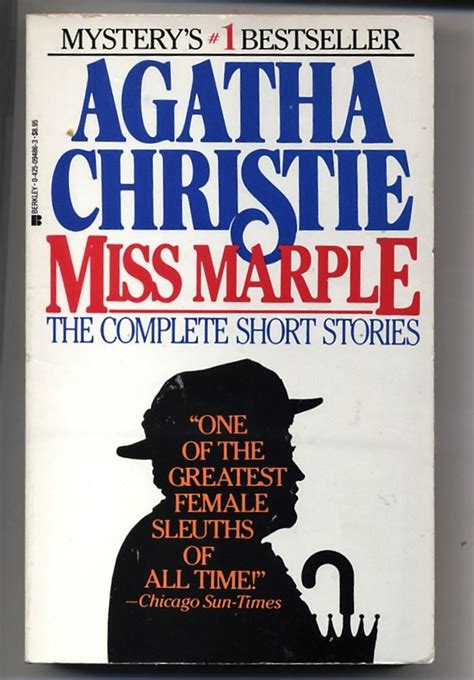 Miss Marple: The Complete Short Stories, Agatha Christie, Berkley 1986 | Miss marple, Agatha ...