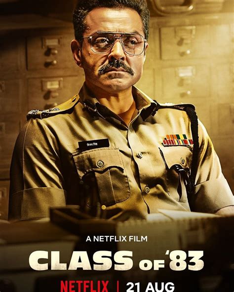 Class Of 83 Movie Poster, Trailer, Budget, Starcast And Release Date