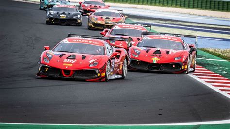 Ferrari Challenge Europe staged at Spielberg