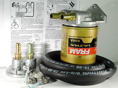 FRAM PH8A/EaO15 Toyota/Ford/Import Single Upgrade Remote Engine Oil Filter Kit - wasteoilheater