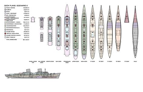 SS United States Deck Plans by carsdude on DeviantArt