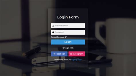 How To Create A Login Page Using Html And Css Login Form Web Design - Vrogue