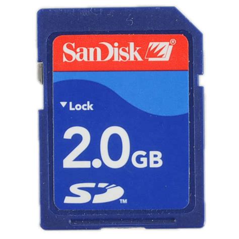 Sandisk 2GB Micro SD Memory Card at KEH Camera