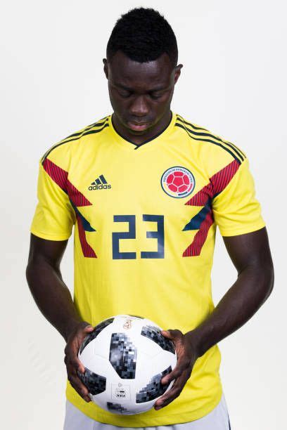 Davinson Sanchez of Colombia poses for a portrait during the official ...