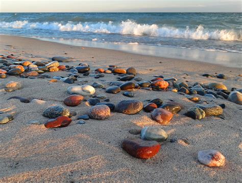 Lake Superior Colored Rocks Photograph by David T Wilkinson