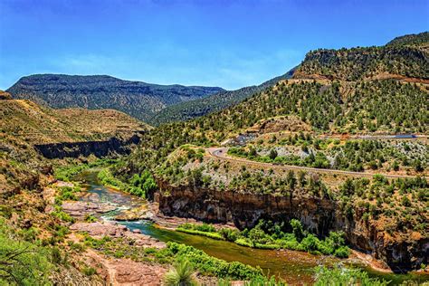 Salt River Canyon Wilderness Photograph Wall Canvas Art | Etsy