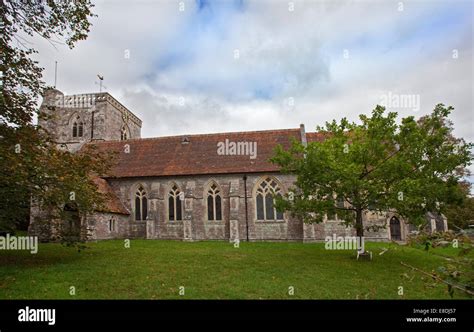 All Saints Church, Hursley, Hampshire, England Stock Photo - Alamy