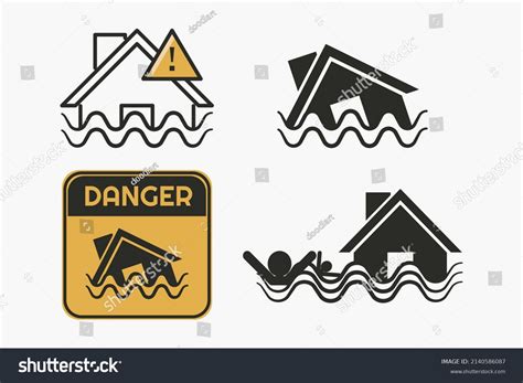 540 Flood area warning sign Images, Stock Photos & Vectors | Shutterstock