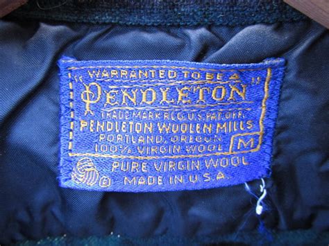 Vintage PENDLETON 1960s Long Sleeve Board Shirt Flann… - Gem