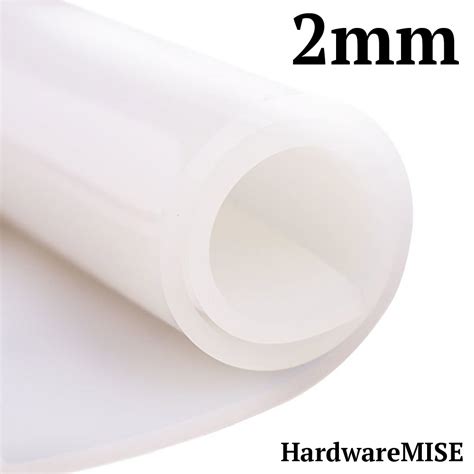 Silicone Rubber Sheet Translucent 2mm thick 1m Width Malaysia Supplier