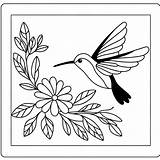 Flower Hummingbird Coloring Pages Bring The Beauty Of Nature To Life sketch template