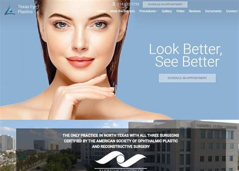 Ophthalmic Plastic Surgery (Dallas TX Cosmetic Surgery) – Dallas, TX Website Designed by O360