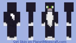 Tuxedo Cat Minecraft Skins | Planet Minecraft Community