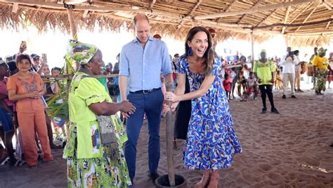 Prince William And Kate Dance With Locals, Make Chocolate In Belize