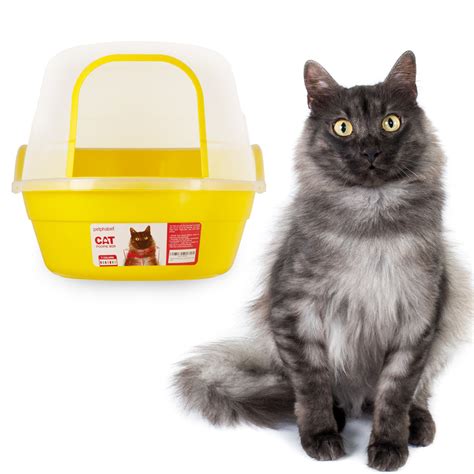 Jumbo Cat Litter Box with Lid | Jumbo cat litter box, Cat litter, Cat litter box