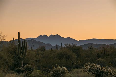 Four Peaks Sunrise Photograph by Jacqueline Cavanagh