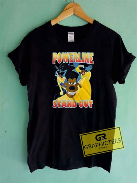 Powerline Stand Out Tee Shirts