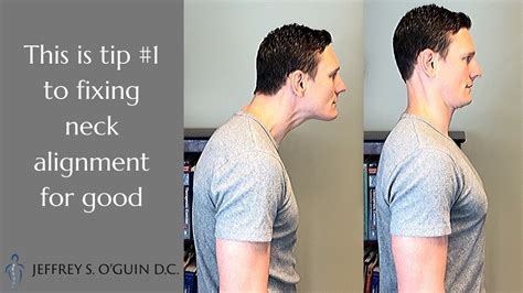 Step 1 for improving neck posture and alignment - YouTube