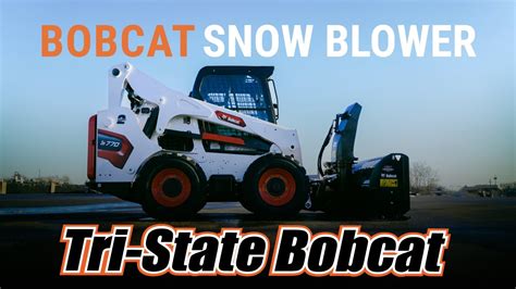 How to Attach Your Bobcat Snow Blower to Your Bobcat Skid Steer - YouTube