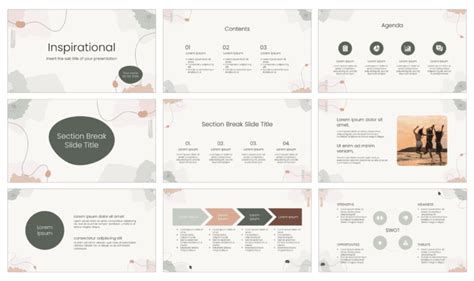 Inspirational Free Presentation Template - PowerPoint and Google Slides