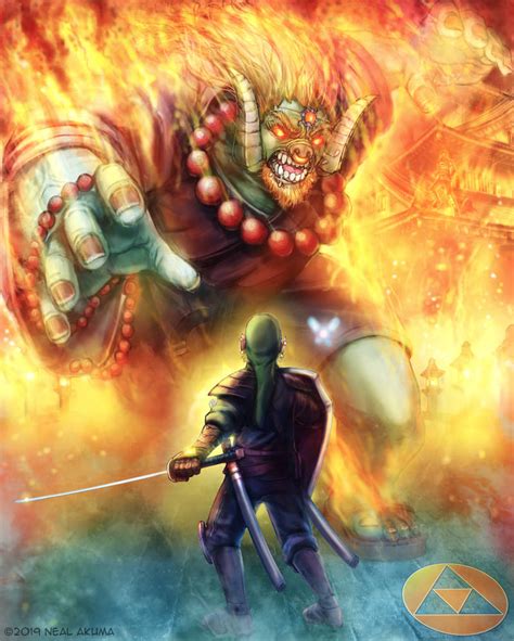 Zelda: Link Vs Ganon 1 by Neal-Akuma on DeviantArt