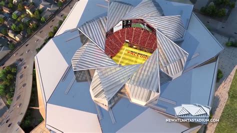 New Falcons Stadium Retractable Roof