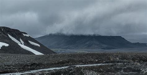 Premium Photo | Langjokull glacier in western iceland during summertime