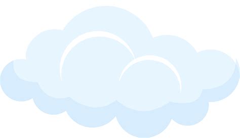 Cartoon Vector Cloud Png