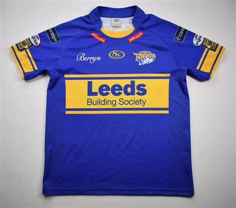 LEEDS RHINOS RUGBY ISC SHIRT XL Rugby \ Rugby League \ Leeds Rhinos | Classic-Shirts.com