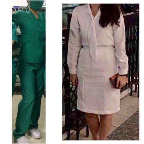 Nursing Uniforms, Women's Fashion, Dresses & Sets, Sets or Coordinates ...