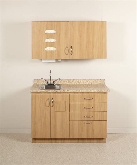 Medical Exam Room Cabinet and Sink Package