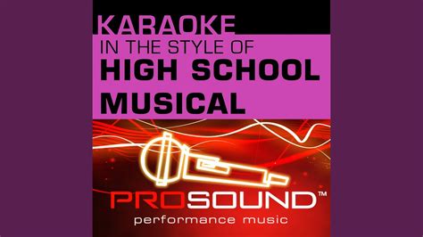 Bop To The Top (Karaoke Lead Vocal Demo) (In the style of Ryan in High ...