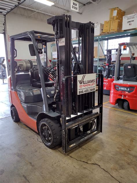 5,000 LBS Cap. LP Cushion Forklift 2014 ID#: E005665 - Williams Toyota Lift