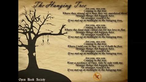 THE HANGING TREE - Hunger Games, Mockingjay Pt.1, with text (Lyrics) - YouTube