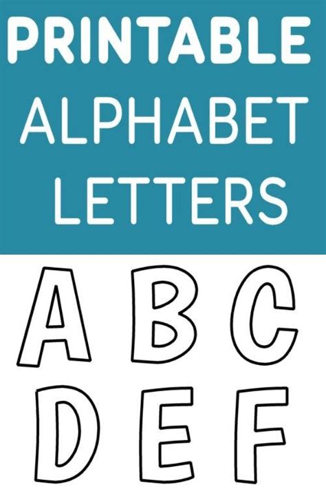 the printable alphabet letters and numbers are shown in two different ...