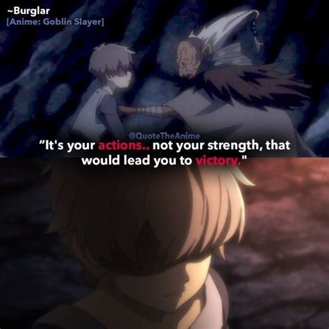 17+ POWERFUL Goblin Slayer Quotes 2020(HQ Images) | QTA | Anime quotes ...