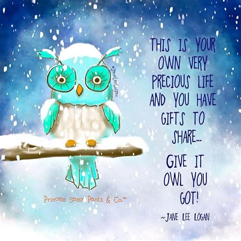 Inspirational Quotes With Owls. QuotesGram