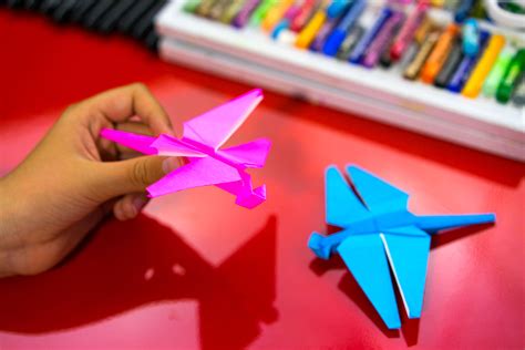 How To Fold An Origami Dragonfly - Art For Kids Hub