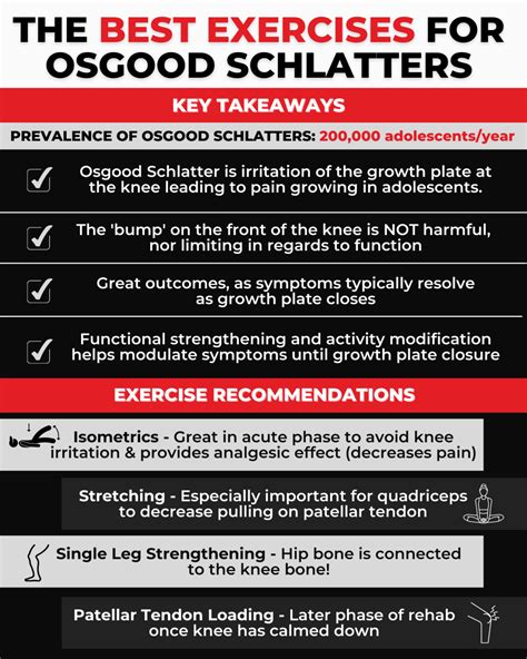 Best exercises for osgood schlatter disease – Artofit