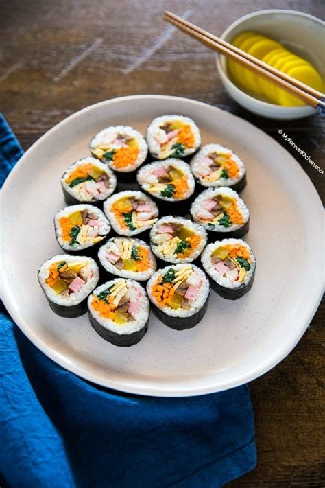 Easy Kimbap (Korean Sushi Roll) - My Korean Kitchen