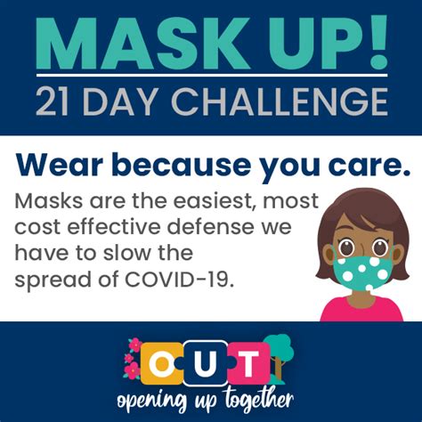 Mask Up #21DayChallenge | Great River Economic Develpment