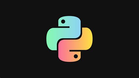Python Logo 4k - Computer Wallpaper