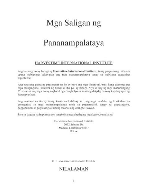 Ang Tunay Na Kalayaan Ay Ang Kakayahang Tumugon Sa Tawag Ng Pagmamahal At Paglilingkod Sa Kapwa