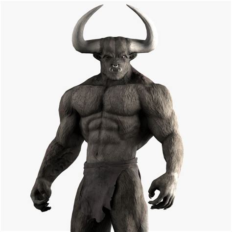 realistic minotaur max | Greek mythological creatures, Fantasy art men, Buddhist art drawing