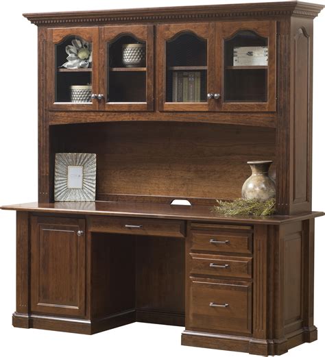 Signature Credenza with Hutch - Brandenberry Amish Furniture