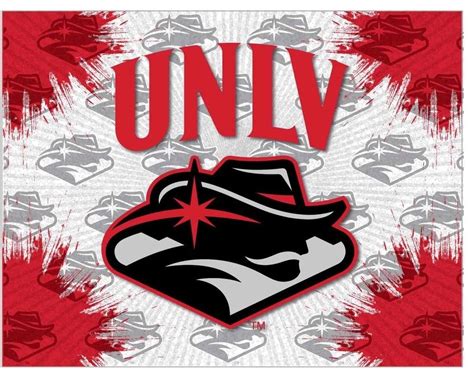 UNLV Logo Canvas, 20"x15" - Contemporary - Prints And Posters - by Team ...