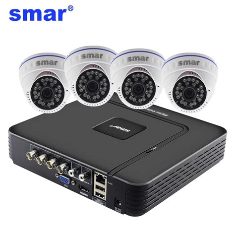 CCTV Security Camera DVR System Standalone Kit 4 Channel CCTV DVR HVR NVR 3 in 1 Video Recorder ...